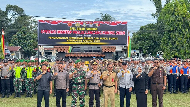 Bawaslu Kampar Apresiasi Komitmen Polres Kampar Untuk Pengamanan Pilkada Serentak 2024